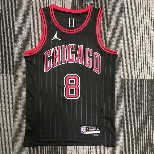 Chicago Bulls #8 Jumpman Basketball Jersey