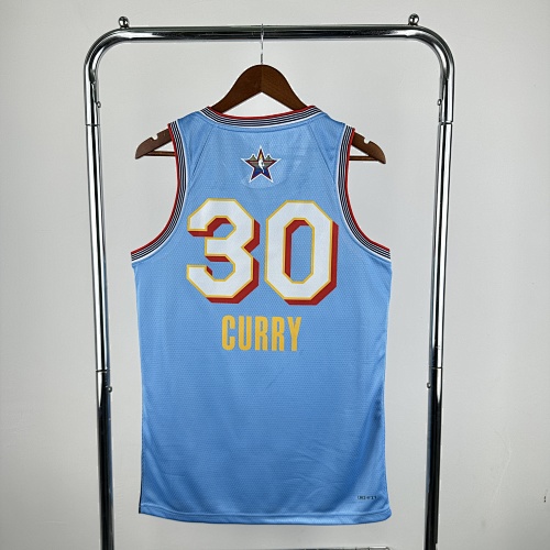 Stephen Curry #30 All-Star Blue 2025 Season Basketball Jersey