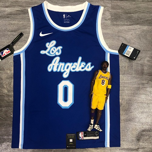 Los Angeles Lakers #0 Retro Edition Basketball Jersey