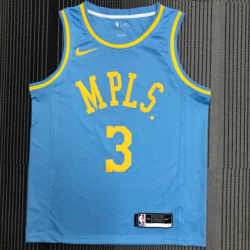 Los Angeles Lakers #3 Basketball Jersey