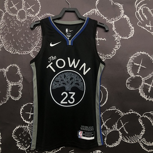Golden State Warriors Draymond Green #23 Black Grey 20 Season Basketball Jersey