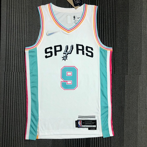 San Antonio Spurs #9 City Edition 22 Season Basketball Jersey