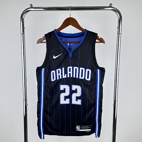 Orlando Magic Franz Wagner #22 Away Black 23 Season Basketball Jersey