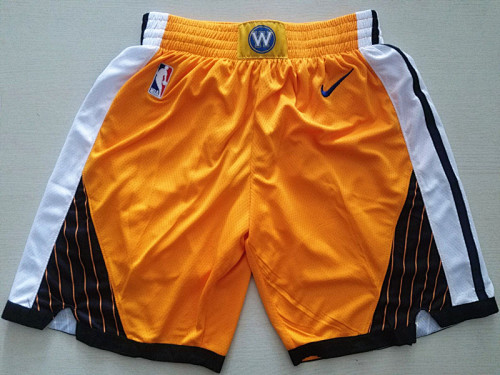 Golden State Warriors Yellow Shorts