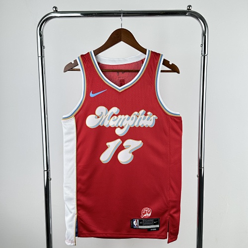 Memphis Grizzlies #17 City Edition 25 Season Basketball Jersey