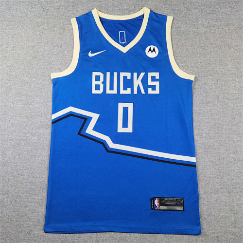 Milwaukee Bucks Damian Lillard City Edition Basketball Jersey