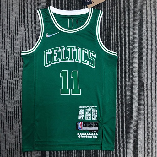 Boston Celtics Kyrie Irving #11 City Edition 22 Season Basketball Jersey