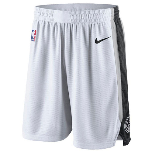 San Antonio Spurs White Shorts