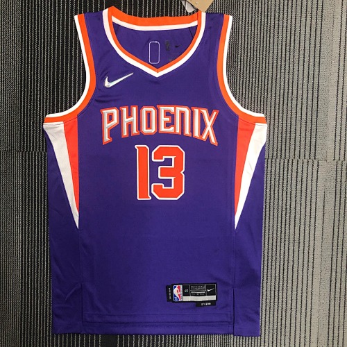 Phoenix Suns #13 Purple Basketball Jersey