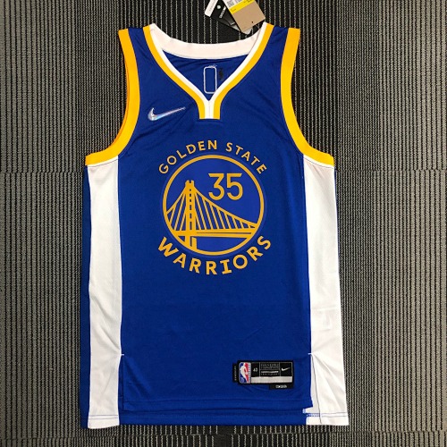 Golden State Warriors Kevin Durant #35 Basketball Jersey