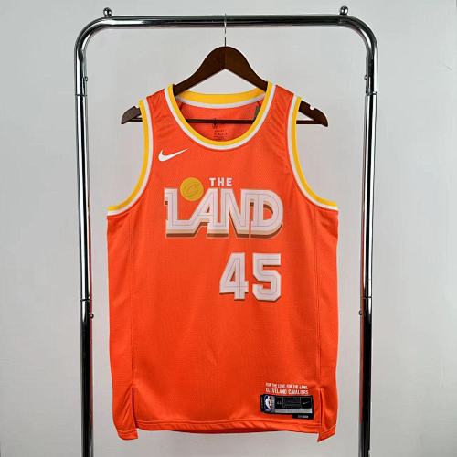 Cleveland Cavaliers #45 City Edition 26 Season Basketball Jersey