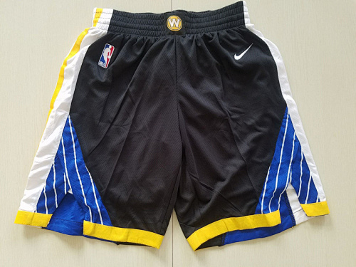 Golden State Warriors Black Shorts