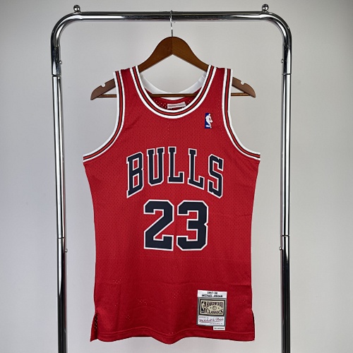 Chicago Bulls Michael Jordan #23 Retro Edition Red 98 Season Basketball Jersey