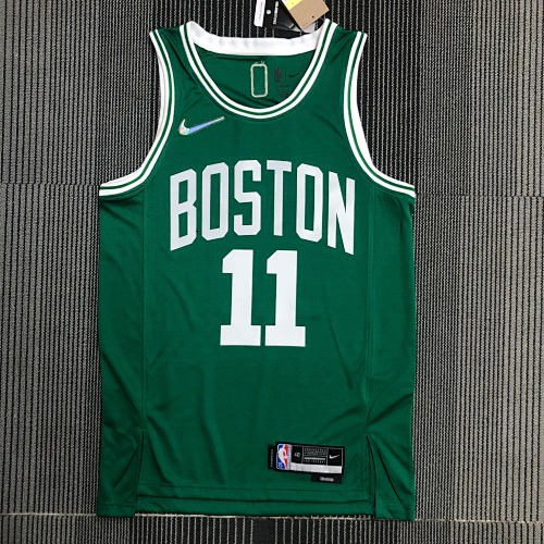 Boston Celtics Kyrie Irving #11 Green Basketball Jersey