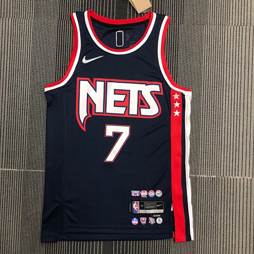 Brooklyn Nets Kevin Durant #7 City Edition 22 Season Basketball Jersey