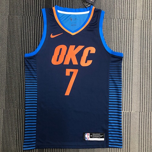 Oklahoma City Thunder #7 Basketball Jersey