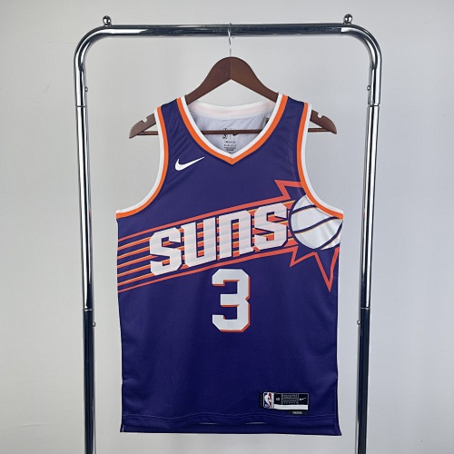 Phoenix Suns Bradley Beal #3 Away Purple 24 Season Basketball Jersey