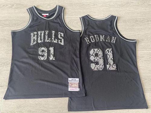 Chicago Bulls Black Basketball Jersey