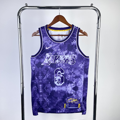 Los Angeles Lakers LeBron James #6 23 Season Basketball Jersey