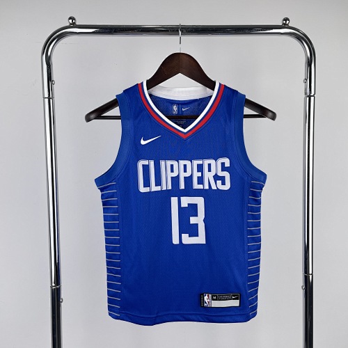 Los Angeles Clippers #13 Kids Basketball Jersey