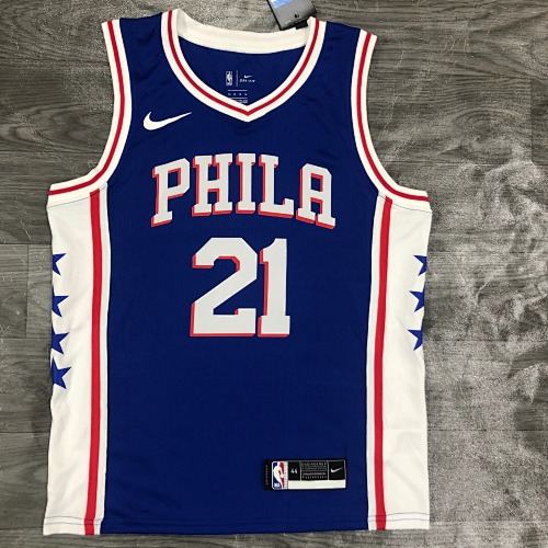Philadelphia 76ers Joel Embiid #21 Basketball Jersey