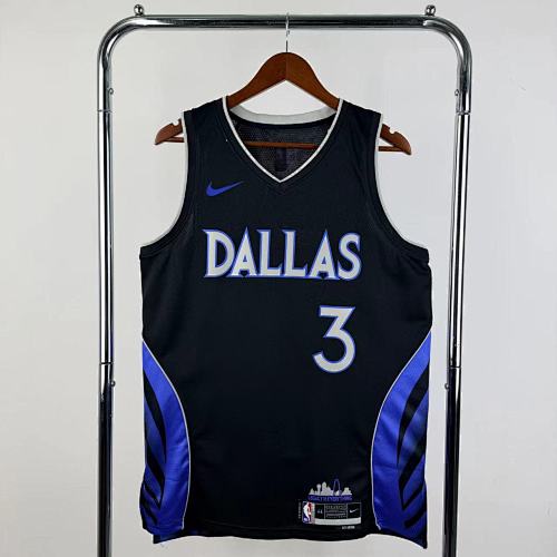 Dallas Mavericks #3 City Edition Basketball Jersey