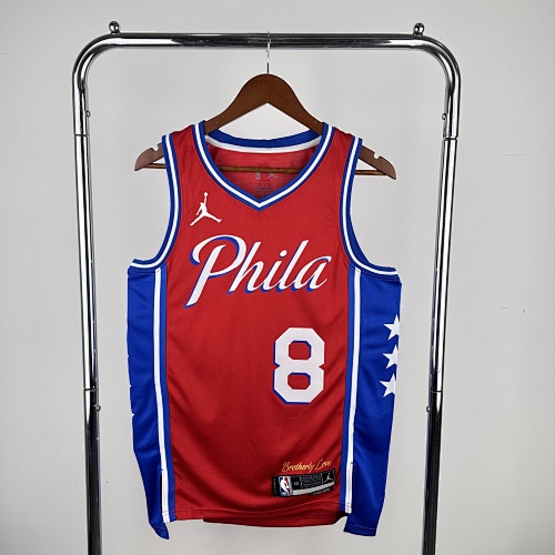 Philadelphia 76ers #8 Limited Edition Jumpman 23 Season Basketball Jersey