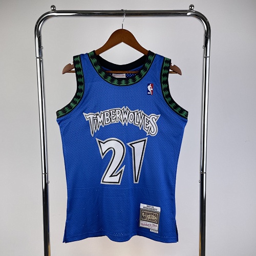 Minnesota Timberwolves #21 Retro Edition 04 Season Basketball Jersey