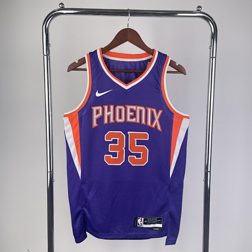 Phoenix Suns Kevin Durant #35 Purple 23 Season Basketball Jersey