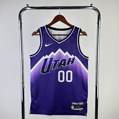 Utah Jazz #0 City Edition 24 Season Basketball Jersey