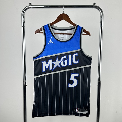 Orlando Magic #5 Limited Edition Jumpman 26 Season Basketball Jersey