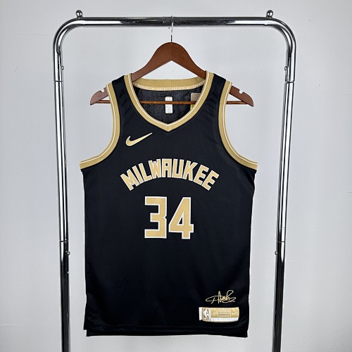 Giannis Antetokounmpo #34 24 Season Basketball Jersey