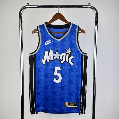 Orlando Magic #5 Retro Edition 24 Season Basketball Jersey