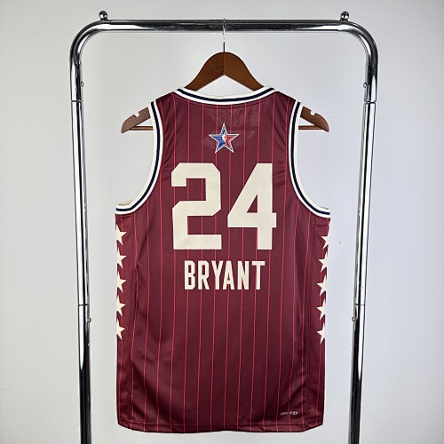 #24 All-Star Red 24 Season Basketball Jersey
