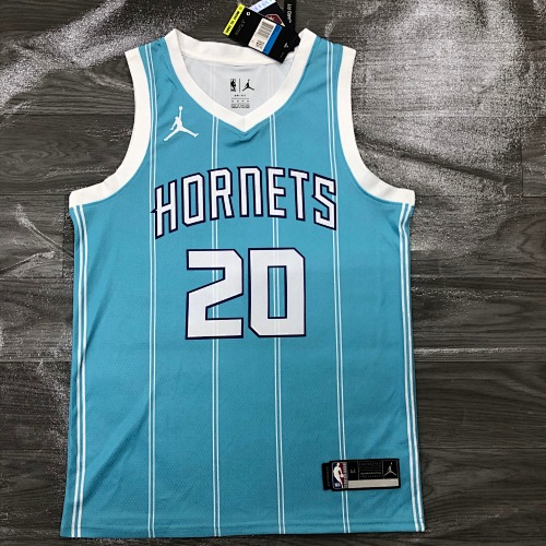 Charlotte Hornets #20 20 Season Basketball Jersey