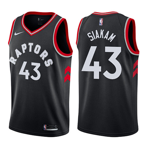 Toronto Raptors Fan Edition Black Basketball Jersey