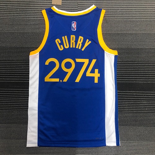 Golden State Warriors Stephen Curry Basketball Jersey
