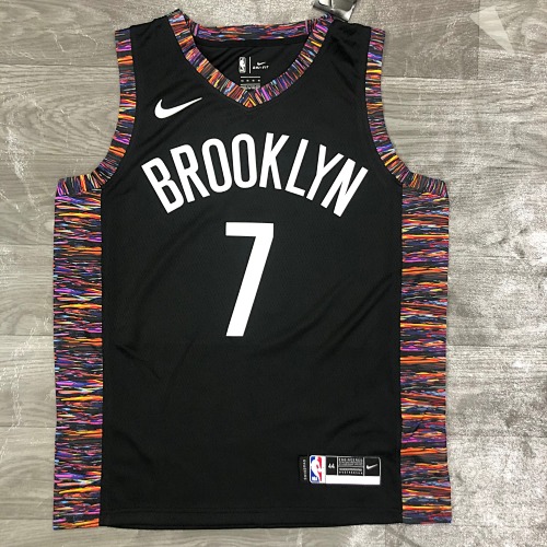 Brooklyn Nets Kevin Durant #7 City Edition Black 20 Season Basketball Jersey