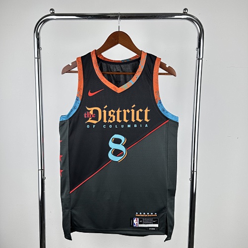 Washington Wizards Deni Avdija #8 City Edition 24 Season Basketball Jersey