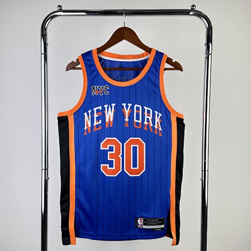 New York Knicks #30 City Edition 24 Season Basketball Jersey