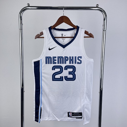 Memphis Grizzlies Derrick Rose #23 White 23 Season Basketball Jersey