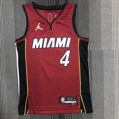 Miami Heat #4 Limited Edition Jumpman Basketball Jersey