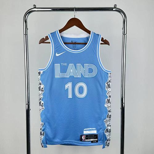 Cleveland Cavaliers #10 City Edition 25 Season Basketball Jersey