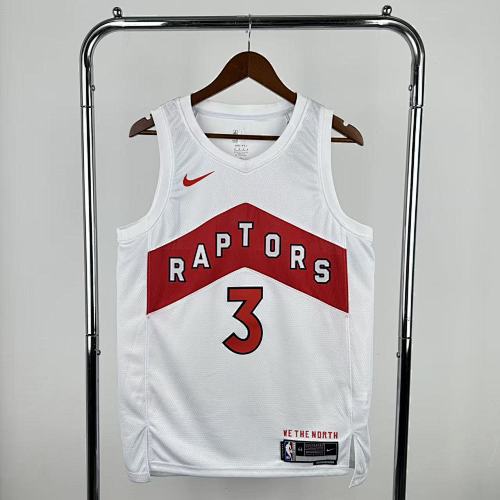 Toronto Raptors Brandon Ingram #3 Home White 23 Season Basketball Jersey