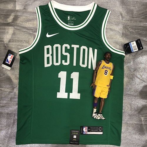 Boston Celtics Kyrie Irving #11 Retro Edition Green Basketball Jersey
