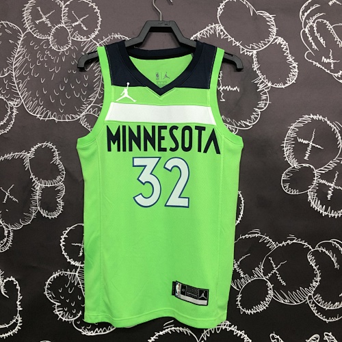 Minnesota Timberwolves Karl-Anthony Towns #32 Jumpman Basketball Jersey