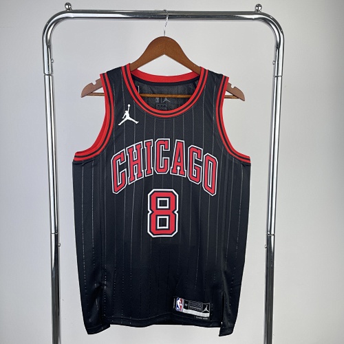 Chicago Bulls #8 Limited Edition Jumpman 23 Season Basketball Jersey