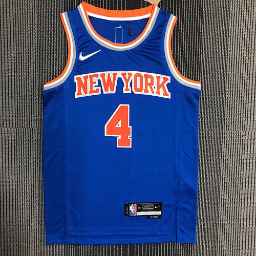 New York Knicks Derrick Rose #4 Basketball Jersey