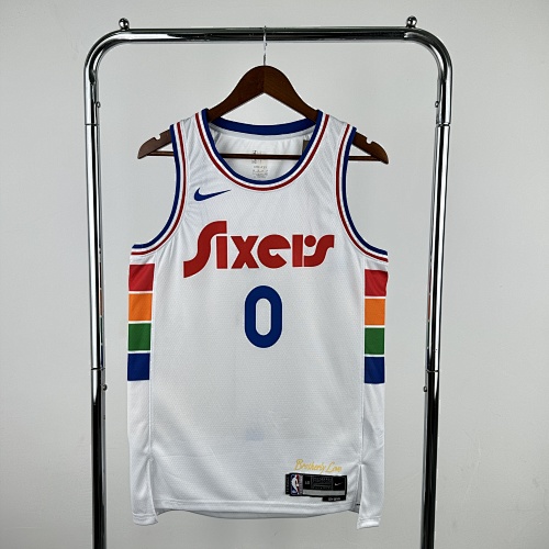 Philadelphia 76ers Tyrese Maxey #0 City Edition 25 Season Basketball Jersey