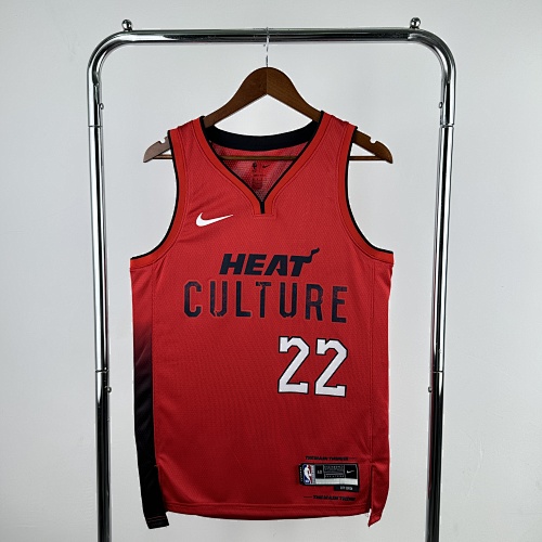 Miami Heat #22 City Edition 25 Season Basketball Jersey